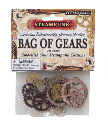 Steampunk Bag of Gears