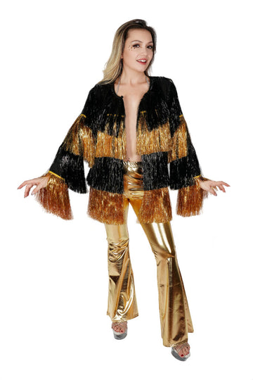 Metallic Bell Bottoms (Adult)