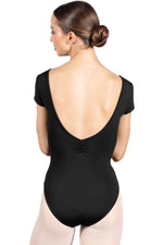 Gathered Cap Sleeve Leotard by Bloch (Adult)