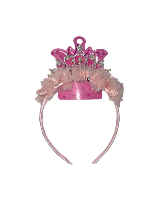 Princess Rhinestone Tiara Headband
