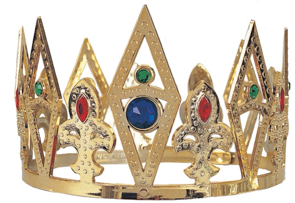 Metallic Plated Royal Crown