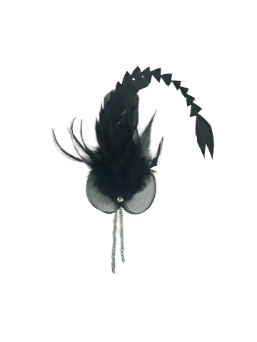 La Baltra Feather Clip Accent