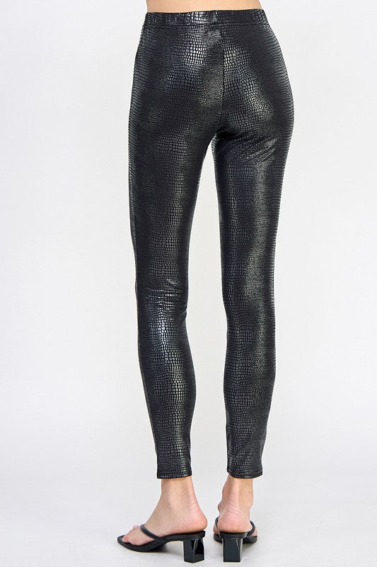 Leggings de piel sintética (adulto)