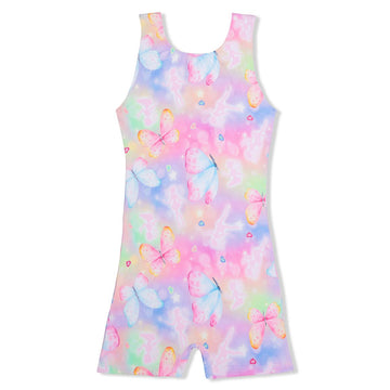 Fairy Butterfly Gymnastics Biketard (Child)
