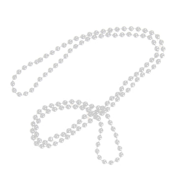 White Bead Necklace