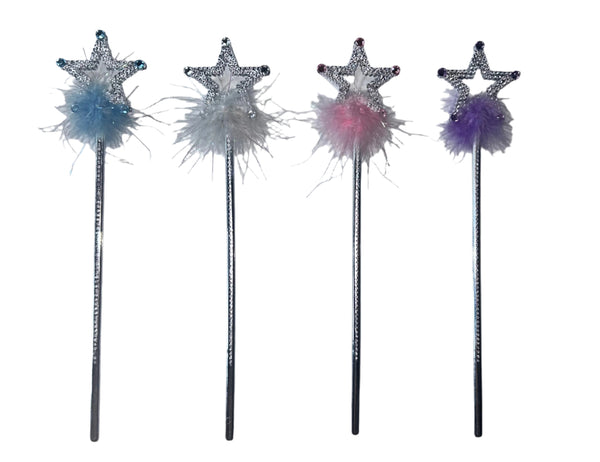 Silver Star Shimmer Wand