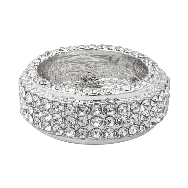 Iced Out Ring Silver Gold (Men)