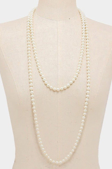 32" Deluxe Pearl Necklace