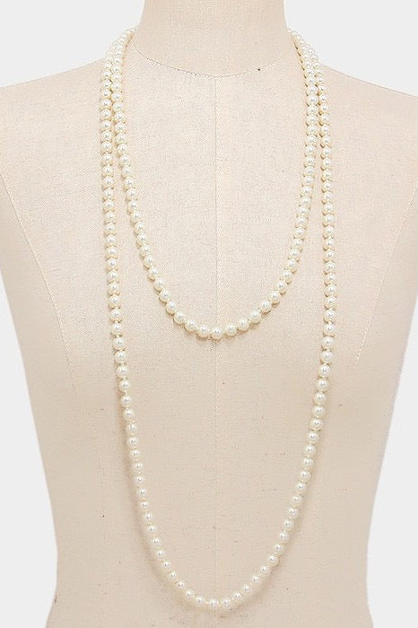 32" Deluxe Pearl Necklace