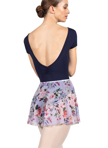 Bouquet Print Pull-On Skirt by Bloch (Adult)