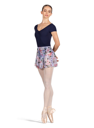 Bouquet Print Pull-On Skirt by Bloch (Adult)