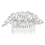 Rhinestone Garland Bridal Comb
