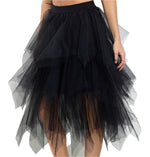 Customizable Sheer Tulle Mesh Fluff Skirt