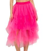 Customizable Sheer Tulle Mesh Fluff Skirt
