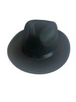 Economy Black Felt Fedora