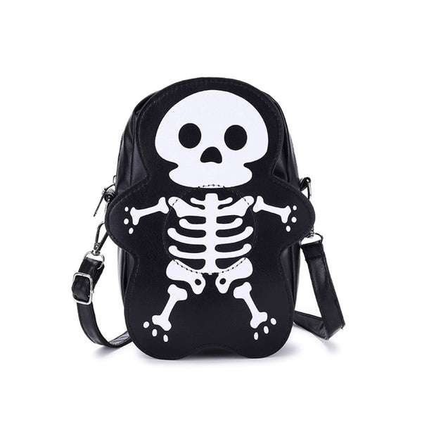 Black Skeleton Bag
