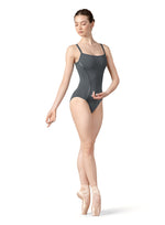 Ladies Weave Back Camisole Leotard L5297 (Graphite)