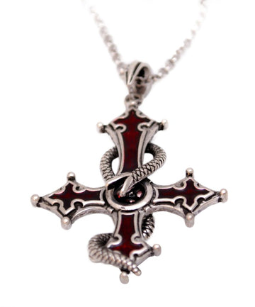 Celtic Coiled Snake Cross
