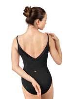 Ladies Mirella Camisole Leotard M2195LM (Black)