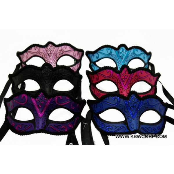 Glitter Swirl Mask