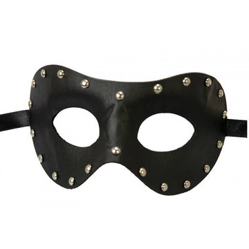 Black Studded Mask