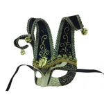 Máscara de mascarada de bufón