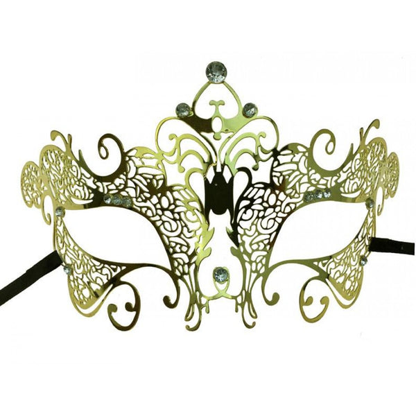 Silver Filigree Masquerade Mask