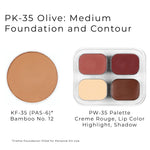 Persönliches Make-up-Set (Olivtöne) von Ben Nye