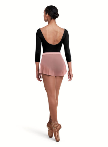 Adult Mesh Pull On Skirt R4211 (Lt Pink)
