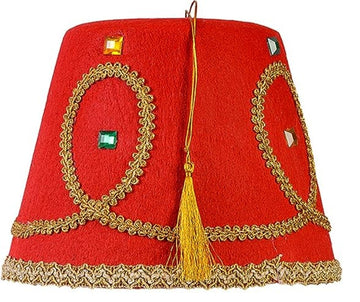 Embellished Fez Hat
