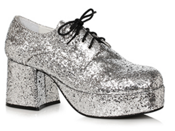 Glitter Pimp Platform Shoes (Men)