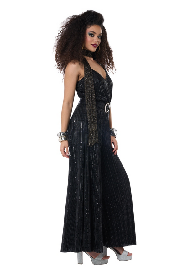 Lets Dance Disco Womens Jumpsuit