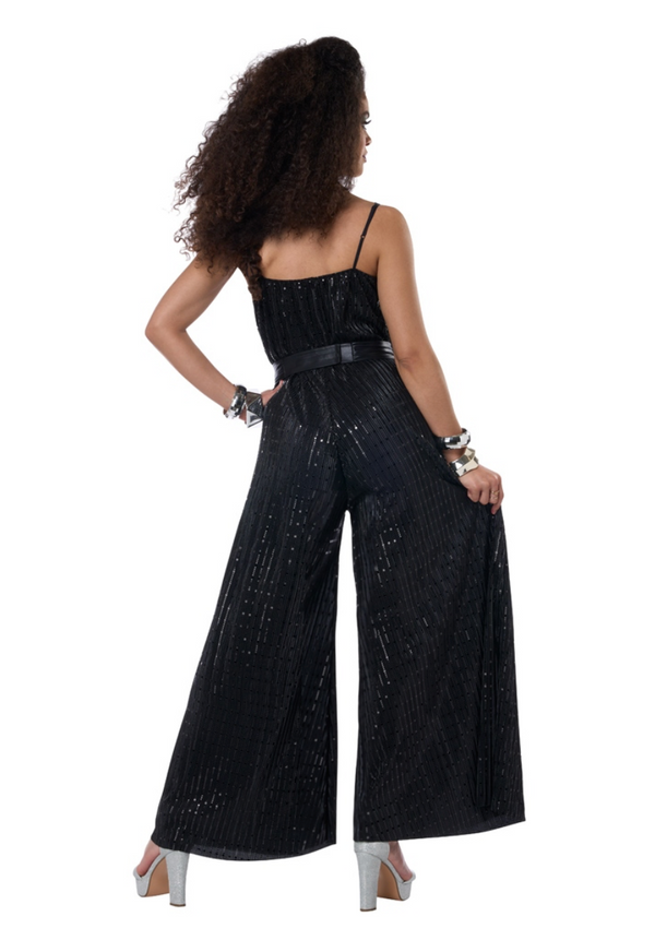 Lets Dance Disco Womens Jumpsuit