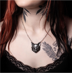 Mystic Moon Cat Pendant