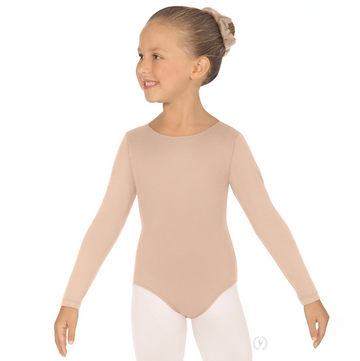 Long Sleeve Microfiber Leotard (Child)