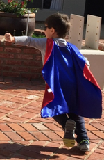 Reversible Child Superhero Cape & Mask
