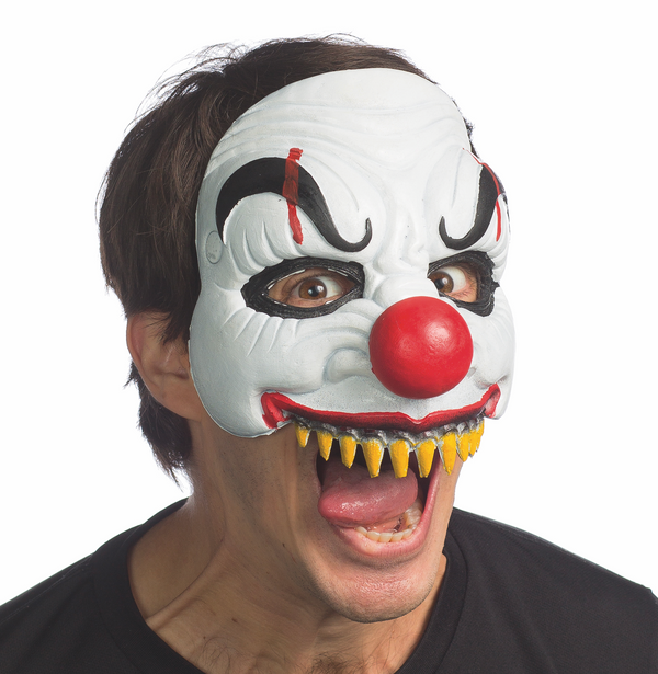 The Not So Happy Foam Clown Mask