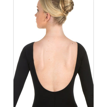 Pinch Front 3/4 Sleeve Leotard by Suffolk (Adult)