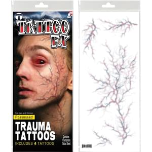 Possessed Veins Tattoo