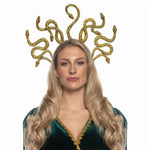 Gold Medusa Snake Headpiece