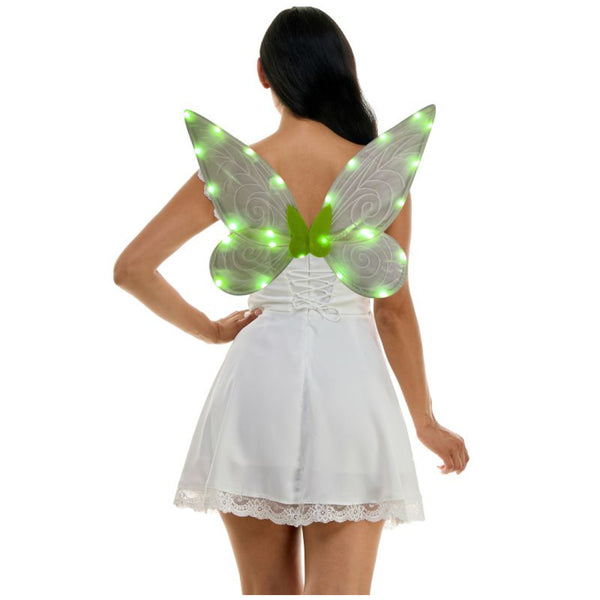 Light Up Fairy Wings (Green)