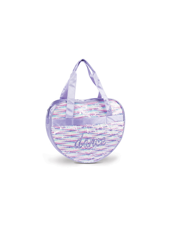 Heart Sequin Tote