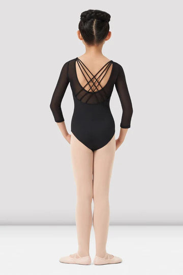 Strappy Back 3/4 Sleeve Leotard (Child)