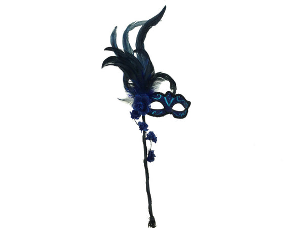 Venezianische Maske mit Blume