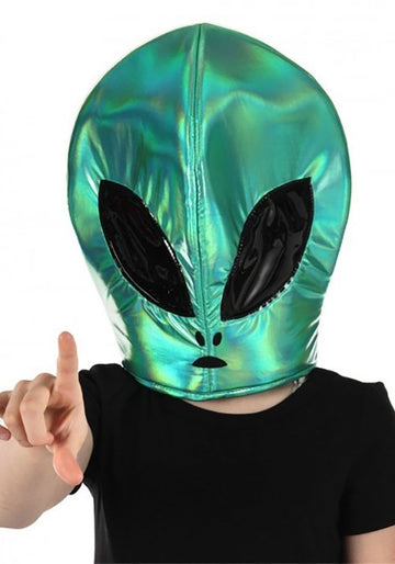 Oversized Alien Plush Hat or Mask