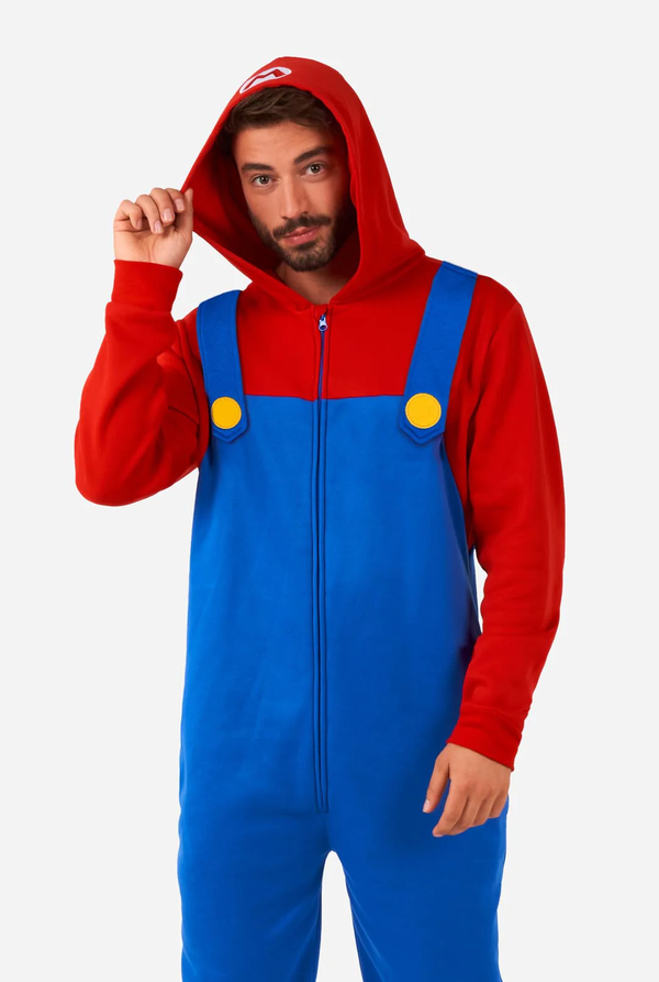 Mario Onesie (Adult)