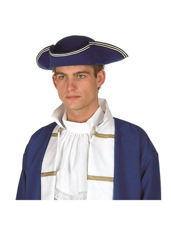 Black Felt Tricorn Hat