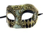 Mens Venetian Style Eye Mask