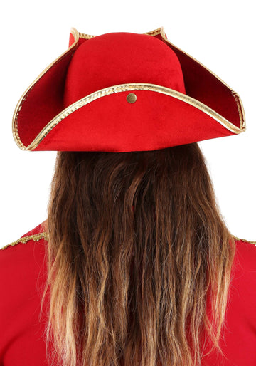 Rum Red Pirate Hat