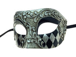Mens Venetian Style Eye Mask
